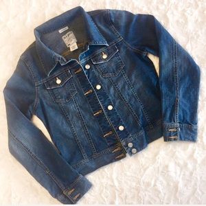 NEW🔹OLD NAVY Stretch Dark Denim Jacket